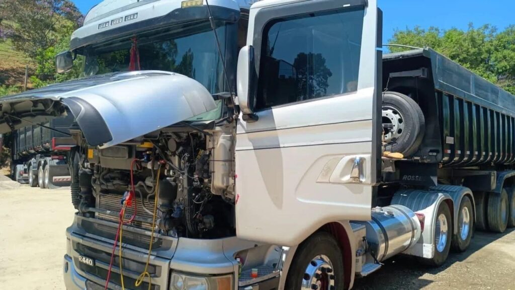 Manutenção do intercooler em motores Scania